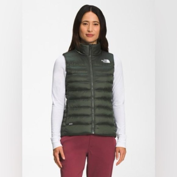 THE NORTH FACE Women's Aconcagua 550 Vest | Color: Thyme | EUC!! PRELOVED!!💚 - Picture 1 of 15